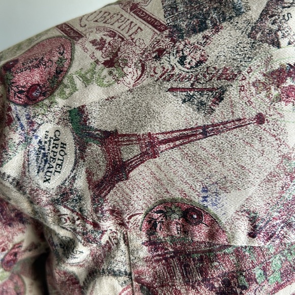 Y2K Christopher & Banks Paris Jacket Size Small - Picture 12 of 15